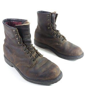 Vintage Red Wing Men's 9.5 Leather USA Made Boots
